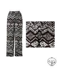 Pantalona em viscolycra lisa ou estampada Ref. C100