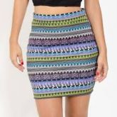Saia em suplex com cóz -lisa ou estampada - ref. SA.103